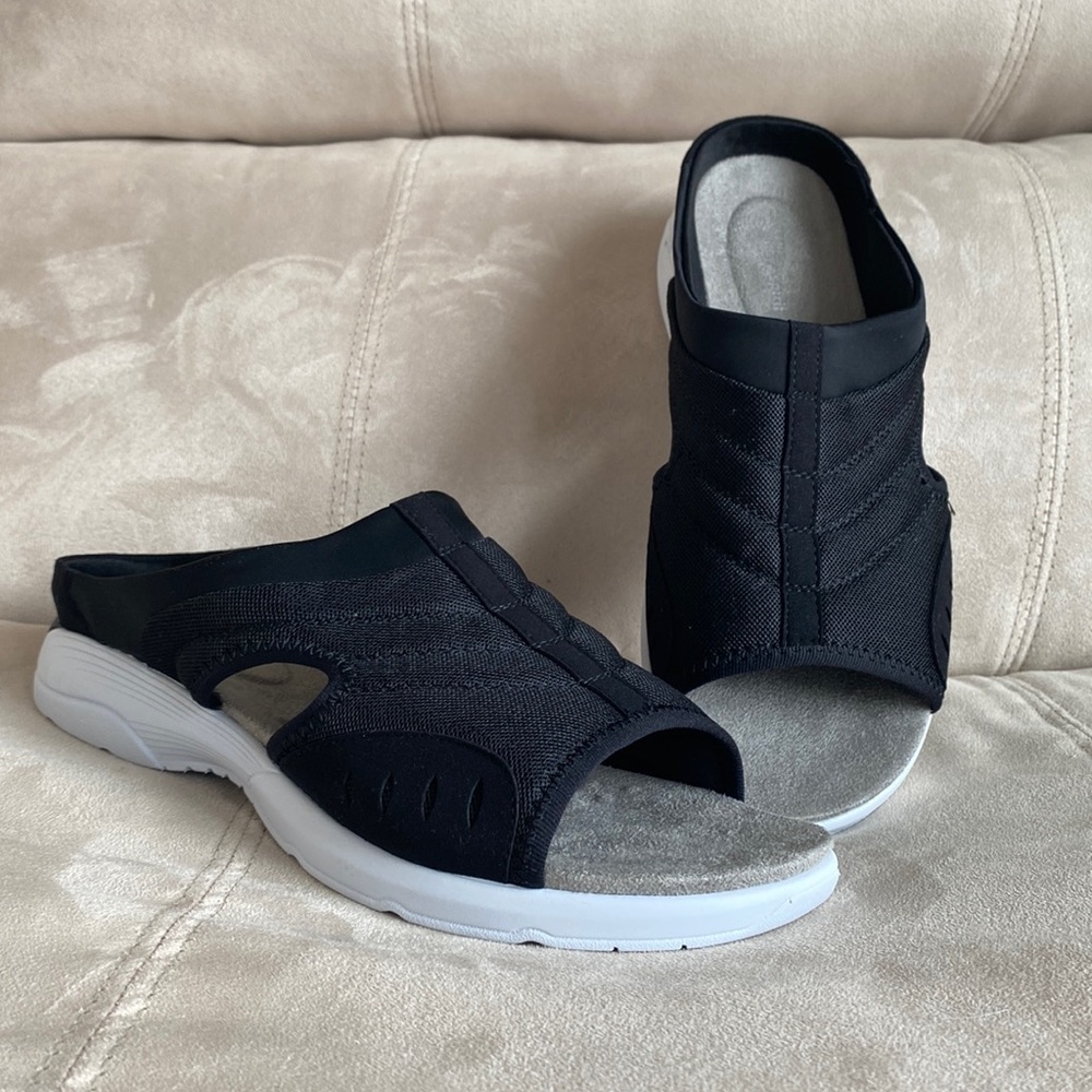 NIB!!! Easy Spirit 12W Traciee 2 Sandal Black